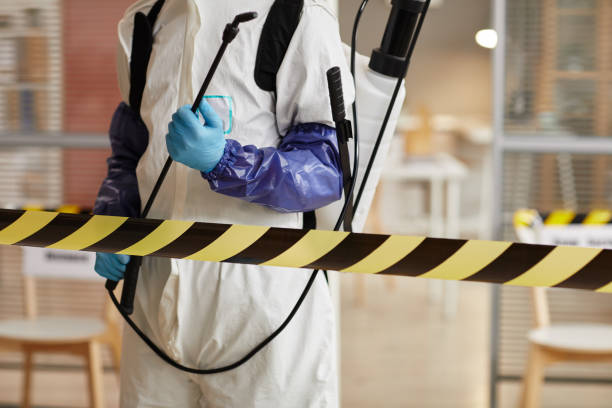 Professional Crime Scene Cleanup technician working in Hamilton, MI